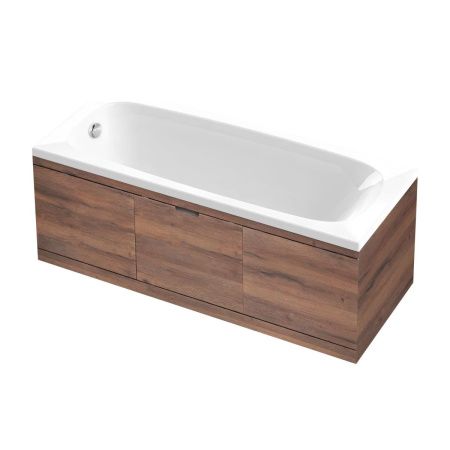 Экран под ванну Alavann Rita 150 см ALV0717005 фронтальный МДФ съемный/раздвижной коричневый