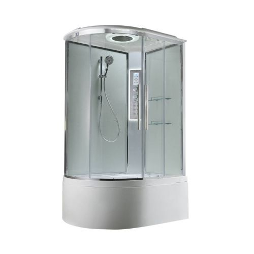 Душевая кабина AvaCan EM EM5912RLEDT 120х90 асимметричная с крышей ориентация правая - фото 3