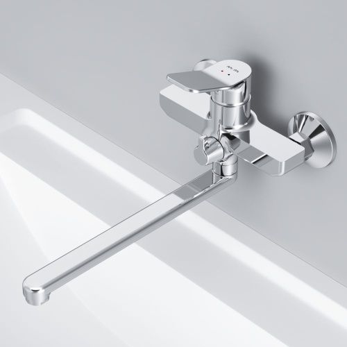 Смеситель для ванны и душа Am.Pm X-Joy F85A90000 настенный хром - фото 4