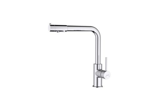 Смеситель для кухни Aquatek ЕВРОПА AQ1386CR на мойку хром - фото 2