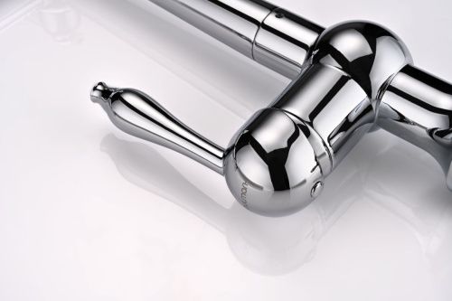 Смеситель для кухни Paulmark RETRO Re213226-CR на мойку хром - фото 3