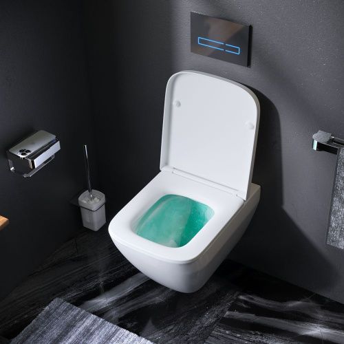 Унитаз подвесной Am.Pm Spirit V2.0 C701701SC белый с сиденьем микролифт безободковый каскадный смыв - фото 3