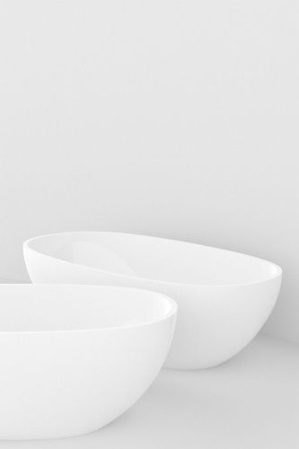 Ванна из искусственного камня Technova Ov VATO7 175х90 отдельностоящая овальная - фото 2