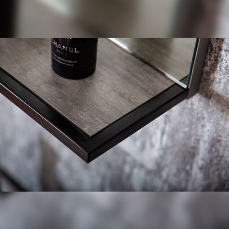 Зеркало с подсветкой Бриклаер Лофт 4627125413339 60х70 подвесное