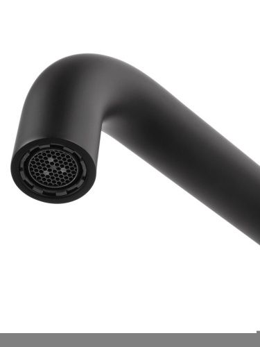 Смеситель для раковины Wonzon & Woghand Stick WW-88869017-MB встраиваемый в стену черный - фото 3