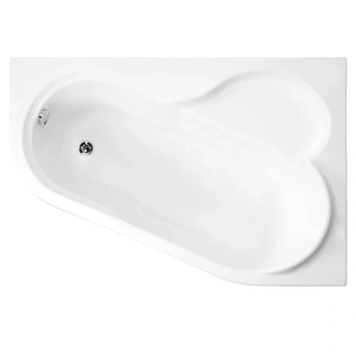 Ванна акриловая Vagnerplast Selena VPBA141SEL3PE-04 150х100 пристенная асимметричная без каркаса