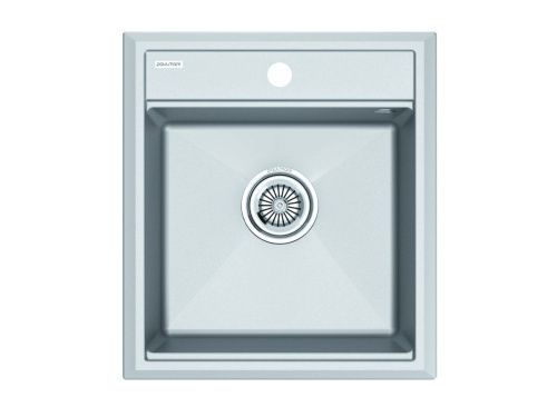 Кухонная мойка Paulmark STEPIA 45 PM114651-GRM 45х50 цвет серый