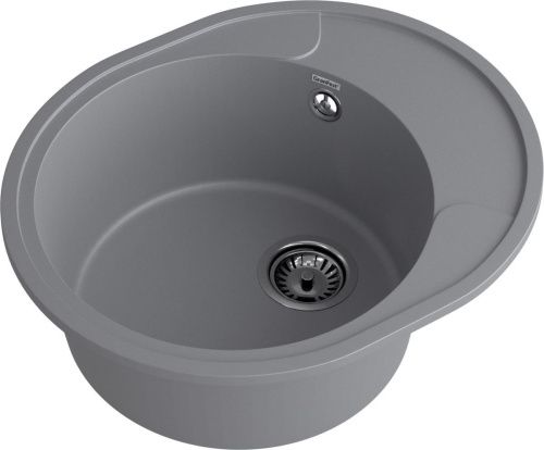 Кухонная мойка Granfest Urban 857L темно-серый 55х50 цвет серый поверхность матовая - фото 2
