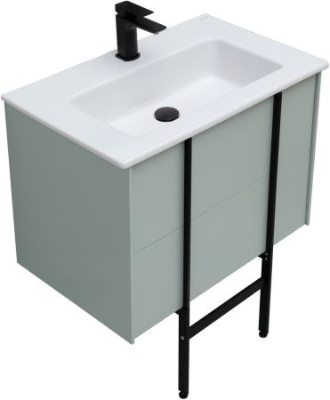 Тумба под раковину Allen Brau Reality 1.32004.PWM 70х50 подвесная цвет зеленый