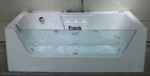 Ванна акриловая Frank 2014326096 160х85 пристенная прямоугольная с каркасом - фото 5