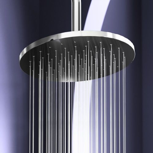 Душевая стойка Damixa Option DX218091000 настенная цвет хром с термостатом - фото 3