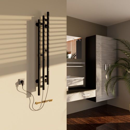 Полотенцесушитель электрический Altasan Бриз Бриз12017ЧМ 15х120 черный - фото 3