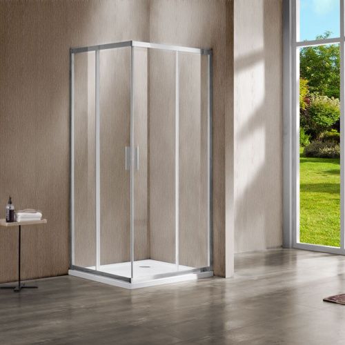 Душевой уголок Vincea Garda VSS-1G900CL 90х90 стекло прозрачное профиль хром без поддона