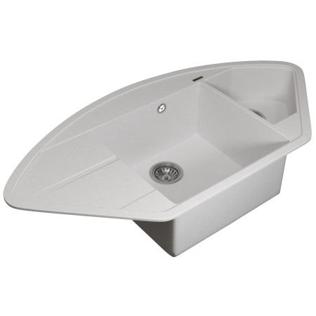 Кухонная мойка Uperwood Quartz Premium UPD-06 3910202120 100х50 цвет белый поверхность матовая