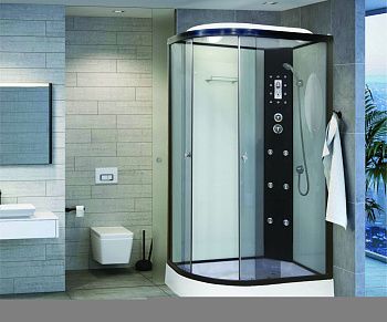 Душевая кабина Niagara Ultra 19030134R 120х80 асимметричная с крышей ориентация левая