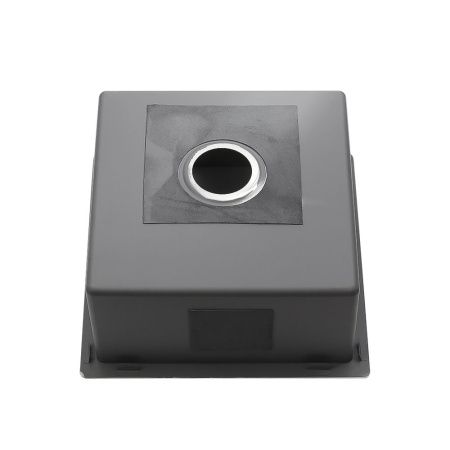 Кухонная мойка Melana ProfLine MLN-R4444H 45х45 цвет серый поверхность матовая