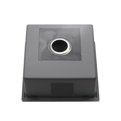 Кухонная мойка Melana ProfLine MLN-R4444H 45х45 цвет серый поверхность матовая - фото 2