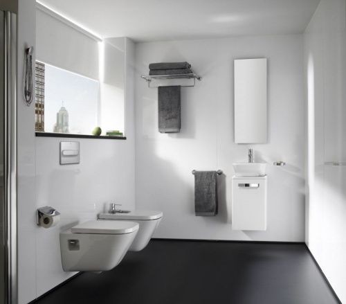 Чаша унитаза подвесная Roca The gap 7346477000 цвет белый без сиденья смыв торнадо - фото 4