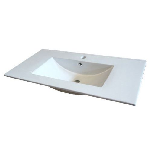 Тумба с раковиной Comforty Бредфорд 00-00009403CF 90х50 напольная цвет коричневый - фото 3