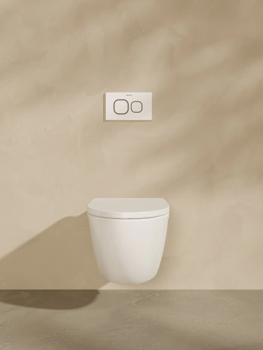 Чаша унитаза подвесная Arrow AHB2162H цвет белый без сиденья безободковая каскадный смыв - фото 4