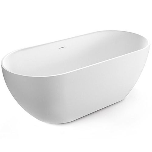 Ванна из искусственного камня Gruppo Treesse CLIVIA V447BO 170х80 отдельностоящая овальная - фото 2