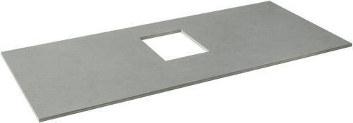 Столешница Allen Brau Infinity 1.21012.G 100х50 накладная цвет серый