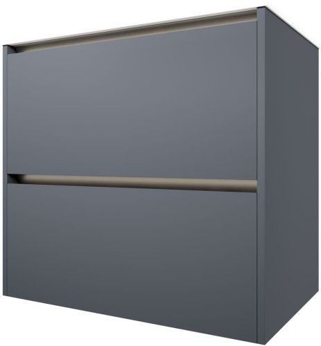 Тумба под раковину Allen Brau Activity 1.34011.BGM 70х50 подвесная цвет синий - фото 2