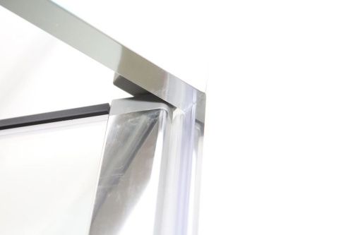 Душевая дверь Cerutti SPA BELLA D101T 100х195 стекло прозрачное профиль хром - фото 3