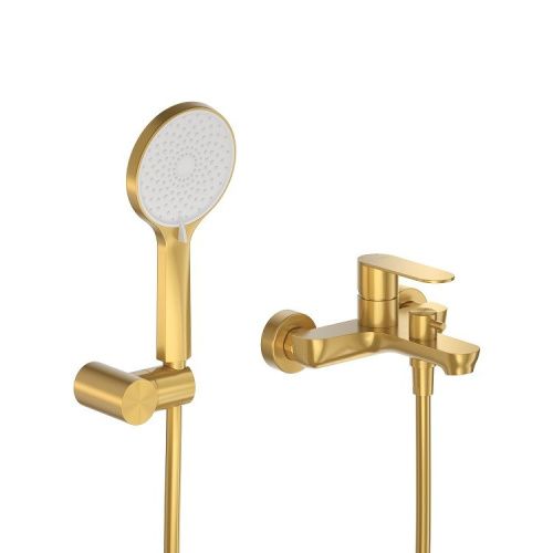 Смеситель Cezares STYLUS STYLUS-VD-BORO настенный золото - фото 2