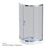 Душевой уголок Am.Pm Like W83G-315-090CG 90х90 стекло тонированное профиль хром без поддона