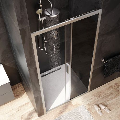 Душевая дверь Am.Pm Gem W90G-100-1-195MG 100х195 стекло прозрачное профиль хром - фото 3