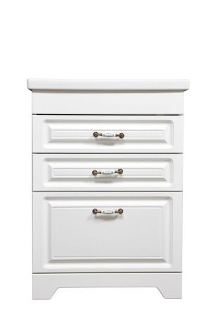 Тумба под раковину Stella Polar Кармела ольха SP-00000177 60х40 напольная цвет белый