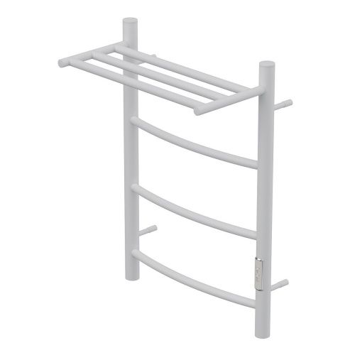 Полотенцесушитель электрический Point Афина PN04846PW 45х60 белый - фото 3