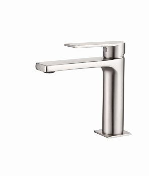 Смеситель AQG Alpha 01ALP100NI на раковину никель