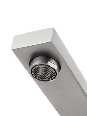 Смеситель для раковины Wonzon & Woghand WW-105-BS встраиваемый в стену никель