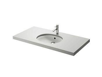 Раковина из сантехнического фаянса Toto LW764Y#XW 50х50 встраиваемая цвет белый