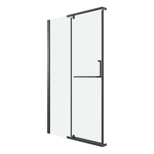 Душевая дверь Grossman Pragma 100.K33.03.110.21.00 110х195 стекло прозрачное профиль черный - фото 2