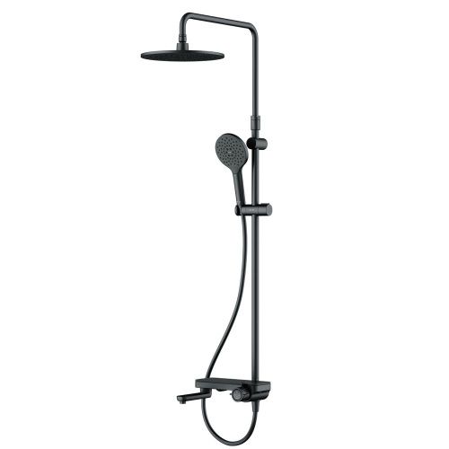 Душевая стойка Am.Pm Like F0780722 настенная цвет черный - фото 2