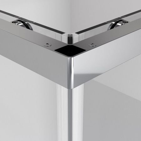 Душевой уголок Niagara Nova NG-6630-34 100х100 стекло прозрачное профиль хром без поддона