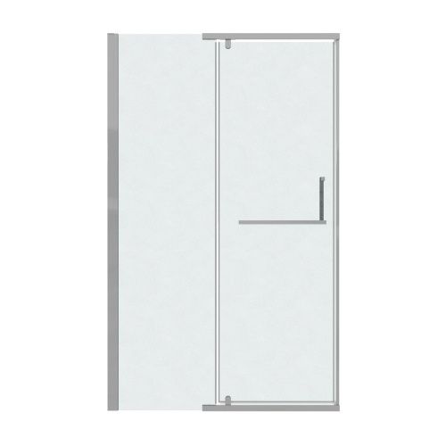 Душевая дверь Grossman Pragma 100.K33.03.120.10.02 120х195 стекло текстурное профиль хром