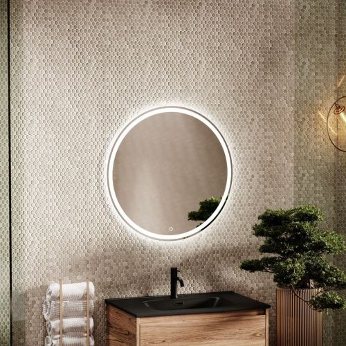 Зеркало с подсветкой Sancos Bella BE600 60х60 подвесное - фото 3