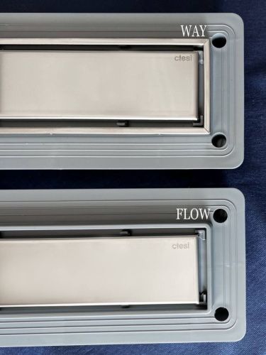 Душевой лоток Ctesi WAY SQUARE BK4024150 80х15 нержавеющая сталь - фото 3