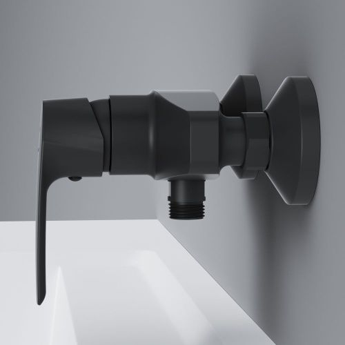 Смеситель для душа Am.Pm Gem F90A20022 настенный черный - фото 5