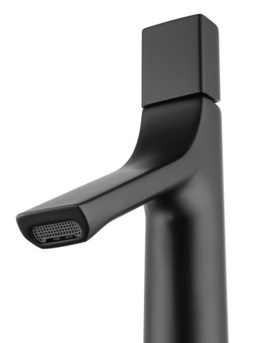 Смеситель для раковины Wonzon & Woghand The one WW-H1011-MB на столешницу черный - фото 3