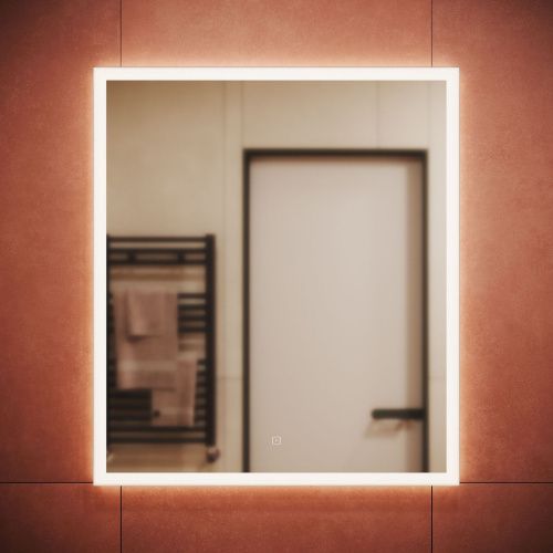 Зеркало с подсветкой Sancos Palace PA700 70х80 подвесное - фото 2