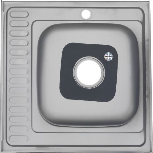 Кухонная мойка Melana 097D t L (*10) 60х60 цвет хром - фото 3