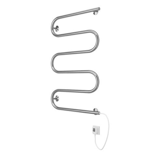 Полотенцесушитель электрический Terminus 4620768883972 60х85 хром - фото 4