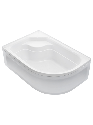 Душевая кабина River NARA 10000006216 100х80 асимметричная с крышей ориентация левая - фото 3