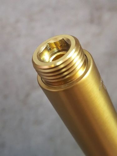 Гигиеническая лейка AltroBagno Modern AltroBagnoModern060206BG цвет золото - фото 3