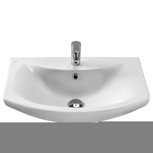 Раковина из сантехнического фарфора Santek Балтика WH207775 70х40 накладная цвет белый - фото 2